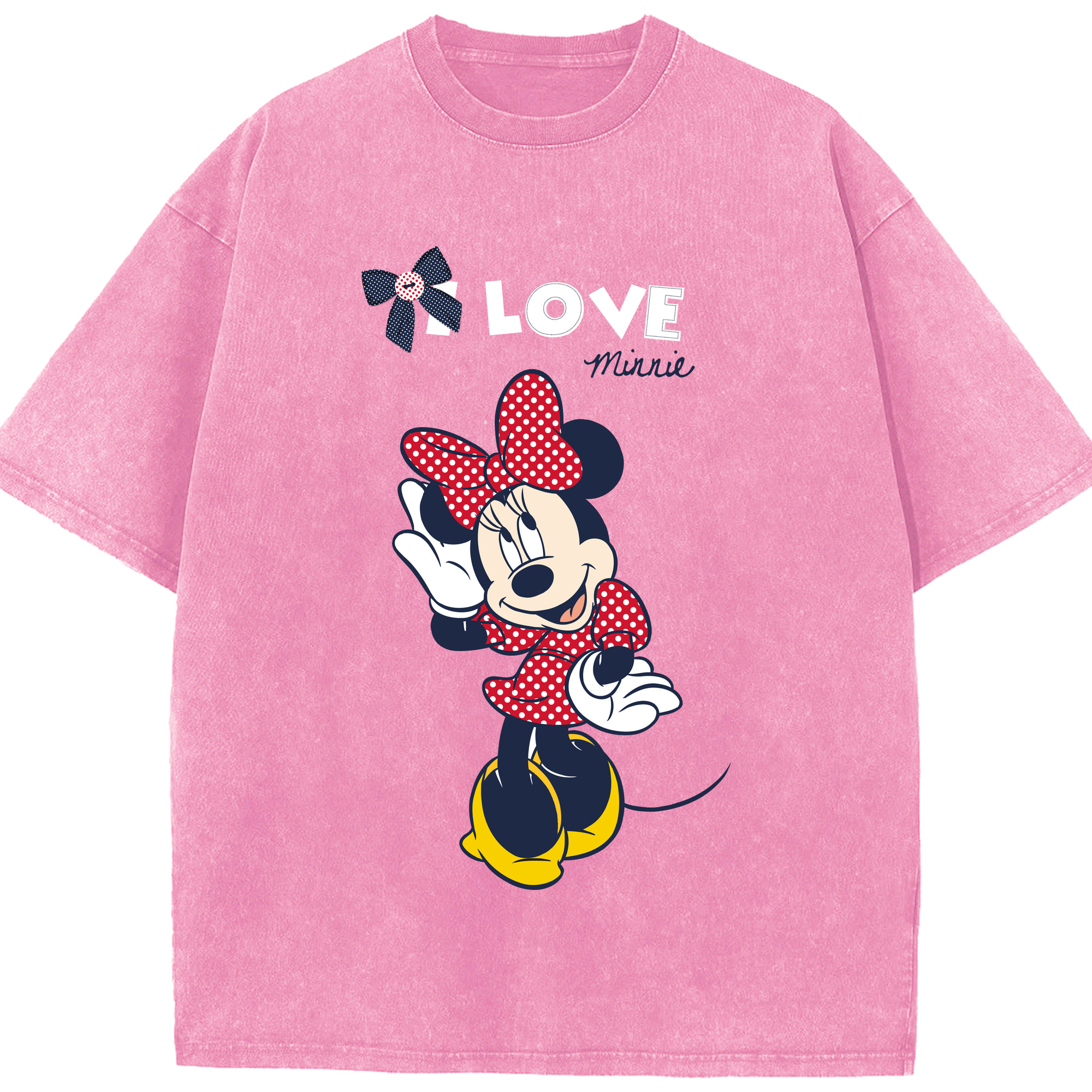 （画像用） ミッキーマウス Mickey Mouse 綿100% ヴィンテージ風 半袖Tシャツ（フロントプリント）